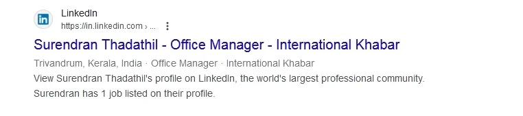 Identifying and Addressing a Fake Profile