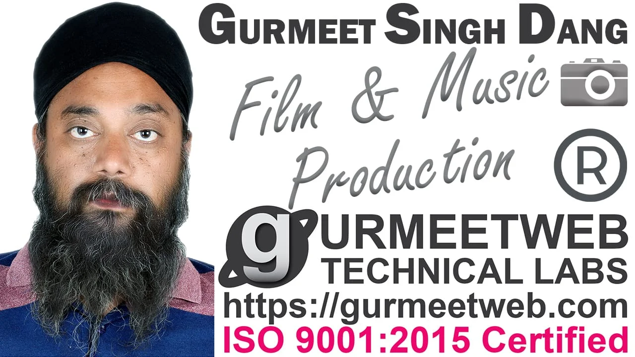 World’s first “AI Songs Music Album” is written & created by GURMEET SINGH DANG. Released & promoted by GURMEETWEB TECHNICAL LABS®