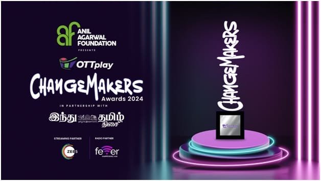 OTTplay Changemakers Awards 2024 is set to honor the pioneers and trendsetters from the South Indian entertainment space