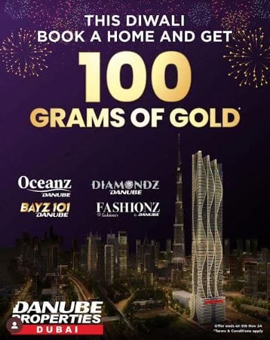 Danube Groups exclusive Diwali bonanza for Indian customers