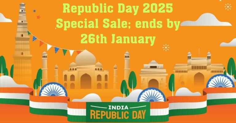 Republic Day Sale Ends on 26-01-2025