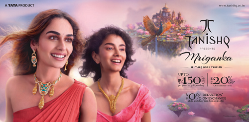 Tanishq Champions Gold Exchange Initiative and Unveils ‘Mriganka’ Collection for this Festive Season