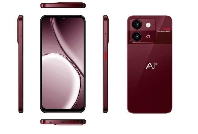 Ai+ Smartphone Unveils Sparkle Red: A Bold New Shade for the Festive Season