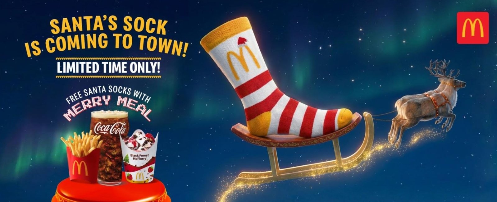 McDonald's Merry Meal's Socks Sparked Festive FOMO