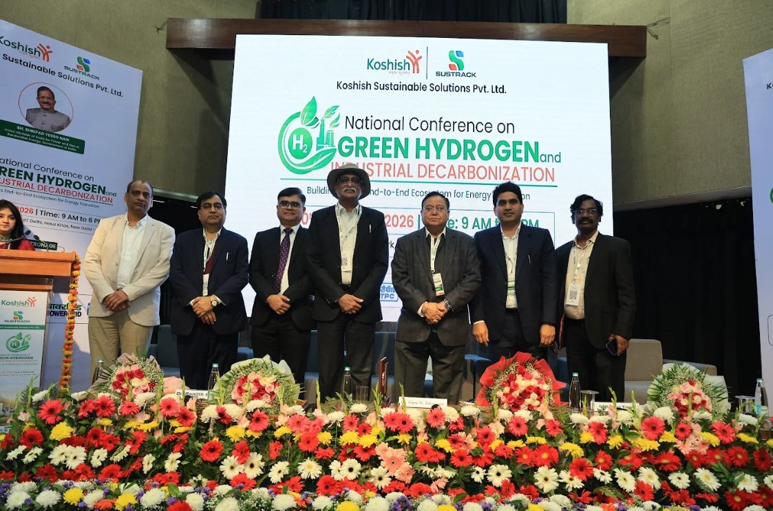 Sustrack Successfully Organised the National Conference on Green Hydrogen and Industrial Decarbonization: Building India's End-to-End Ecosystem for Energy Transition